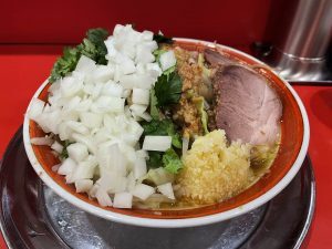 健康グルメ 健康に気を使ってるジロリアンがラーメン二郎系で食べてる 気休めトッピング がこれ ニコニコニュース