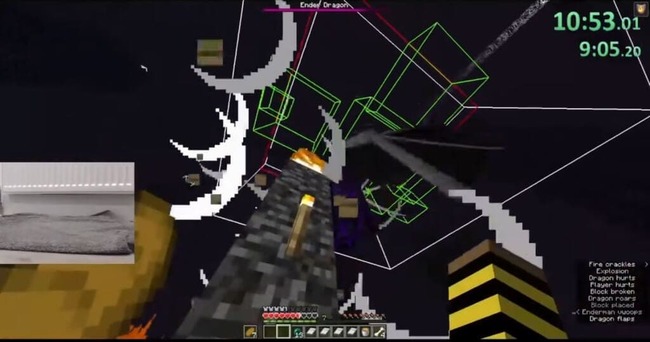 マイクラ Rtaでついに10分を切る世界記録か ただしゲームの一時停止に対する議論のため 集計サイトには現在未登録 ニコニコニュース マイクラ Rtaでついに10分を切る世界記録か ただしゲームの一時停止に対する議論のため 集計サイトには現在未登録 ニコニコニュース