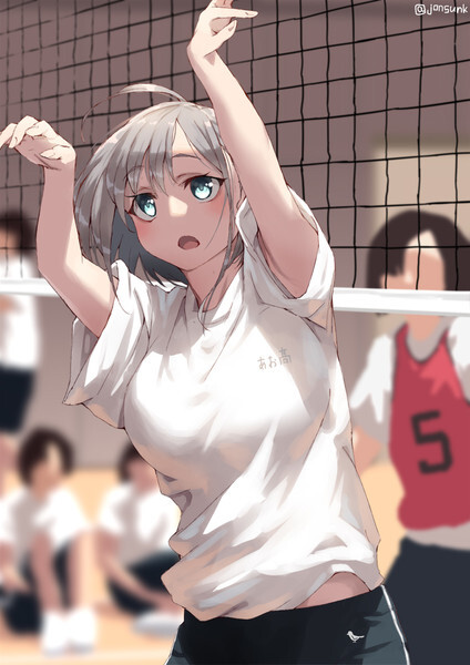 跳べ スパイク バレーボール をしている女の子イラスト詰め合わせ ニコニコニュース 跳べ スパイク バレーボール をしている女の子イラスト詰め合わせ ニコニコニュース