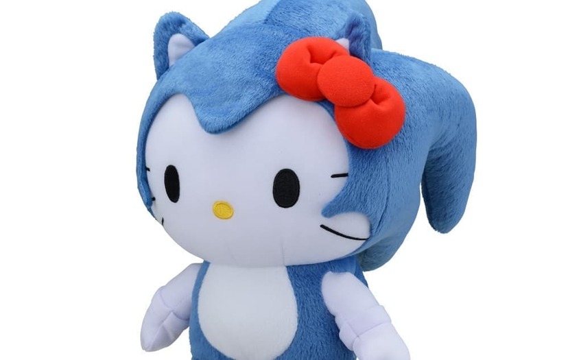 品多く SONIC×HELLOKITTY コラボぬいぐるみ ソニック en-dining.co.jp