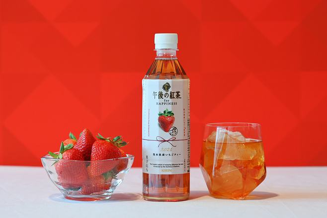 午後の紅茶 初 復興応援型 製品 熊本県産いちごティー 発売 キリンビバレッジ ニコニコニュース