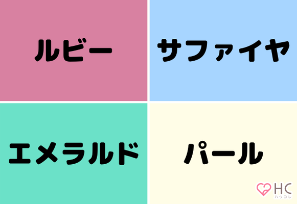 心理テスト 直感で選んで 選ぶ宝石で分かるあなたの モテ度 ニコニコニュース