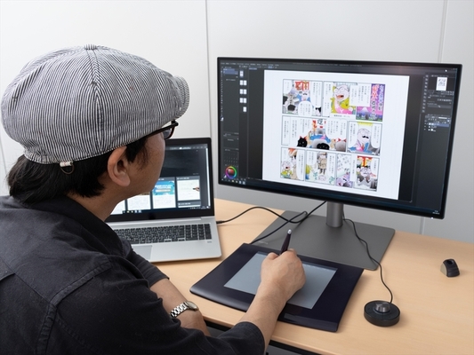漫画家に優しく 作業効率を上げる4k Hdrモニターbenq Pd2725u ニコニコニュース 漫画家に優しく 作業効率を上げる4k Hdrモニターbenq Pd2725u ニコニコニュース