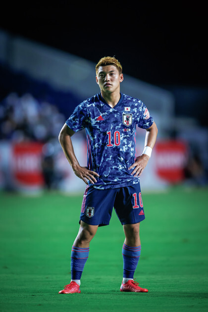 サッカー日本代表ユニフォーム#10 MINAMINO(南野 拓実) XL サイズ - ウェア
