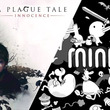 14世紀のフランスで宗教裁判から逃れる姉弟を描く『A Plague Tale: Innocence』と1分間の死を繰り返す呪いの謎を解く『Minit』の無料配布がEpic Games Storeで開始。両作とも日本語に対応