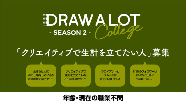 クリエイティブでメシを食う Draw A Lot College シーズン2 カレッジ生募集開始 プライズは ワコム ニコニコニュース クリエイティブでメシを食う Draw A Lot College シーズン2 カレッジ生募集開始 プライズは ワコム ニコニコニュース