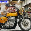 ヒロミ、憧れ「ナナハンライダー」のCB750FOURを愛でまくる1日　「音が最高」「やっぱいじってる時が一番楽しそう」の声