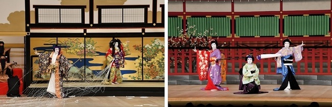 市川猿之助が五役の早替りで魅せる 蜘蛛の絲宿直噺 中村魁春らが華やかな舞踊 女車引 を10月にテレビ初放送 ニコニコニュース