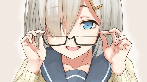 知的で大人っぽく見える 眼鏡をかけた女の子 のイラスト詰め合わせ ニコニコニュース