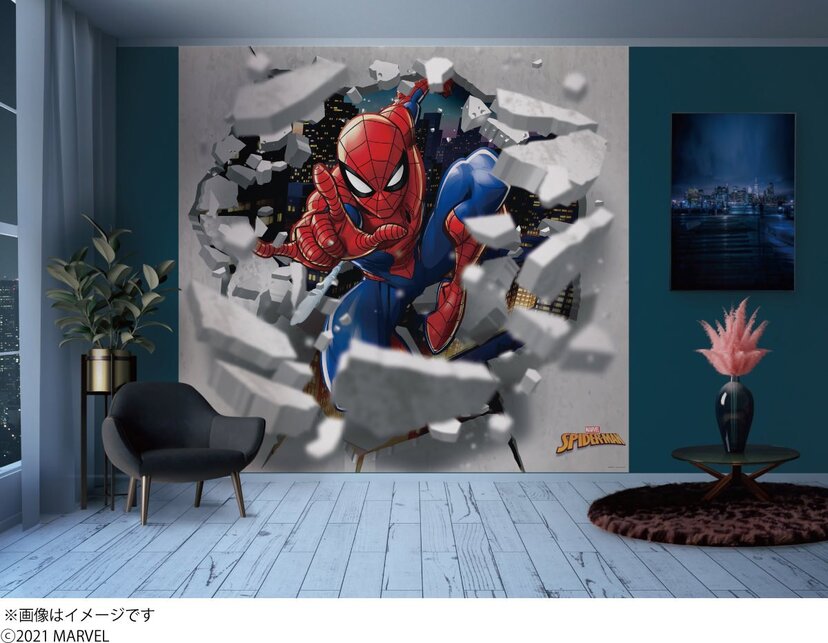 箱付き★完全未開封！スパイダーマンアート ブリスター入り 未開封 SPIDER-MAN フィギュア マーベル