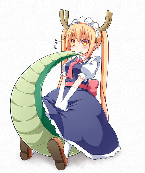 大きな翼と尻尾が異彩を放つ 半人半竜な女の子 竜娘 キャラクターイラスト詰め合わせ ニコニコニュース