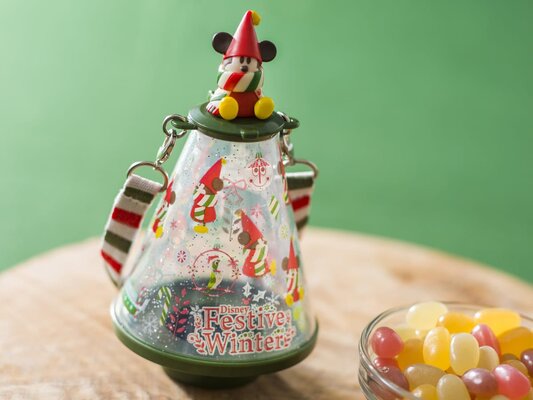 リルリンリン がのったキュートなツリー型 東京ディズニーリゾート ディズニー クリスマス21 ミニスナックケース ニコニコニュース