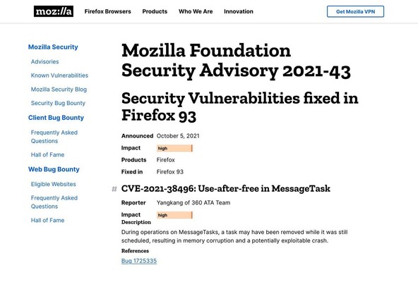 Firefoxに脆弱性 アップデートを ニコニコニュース